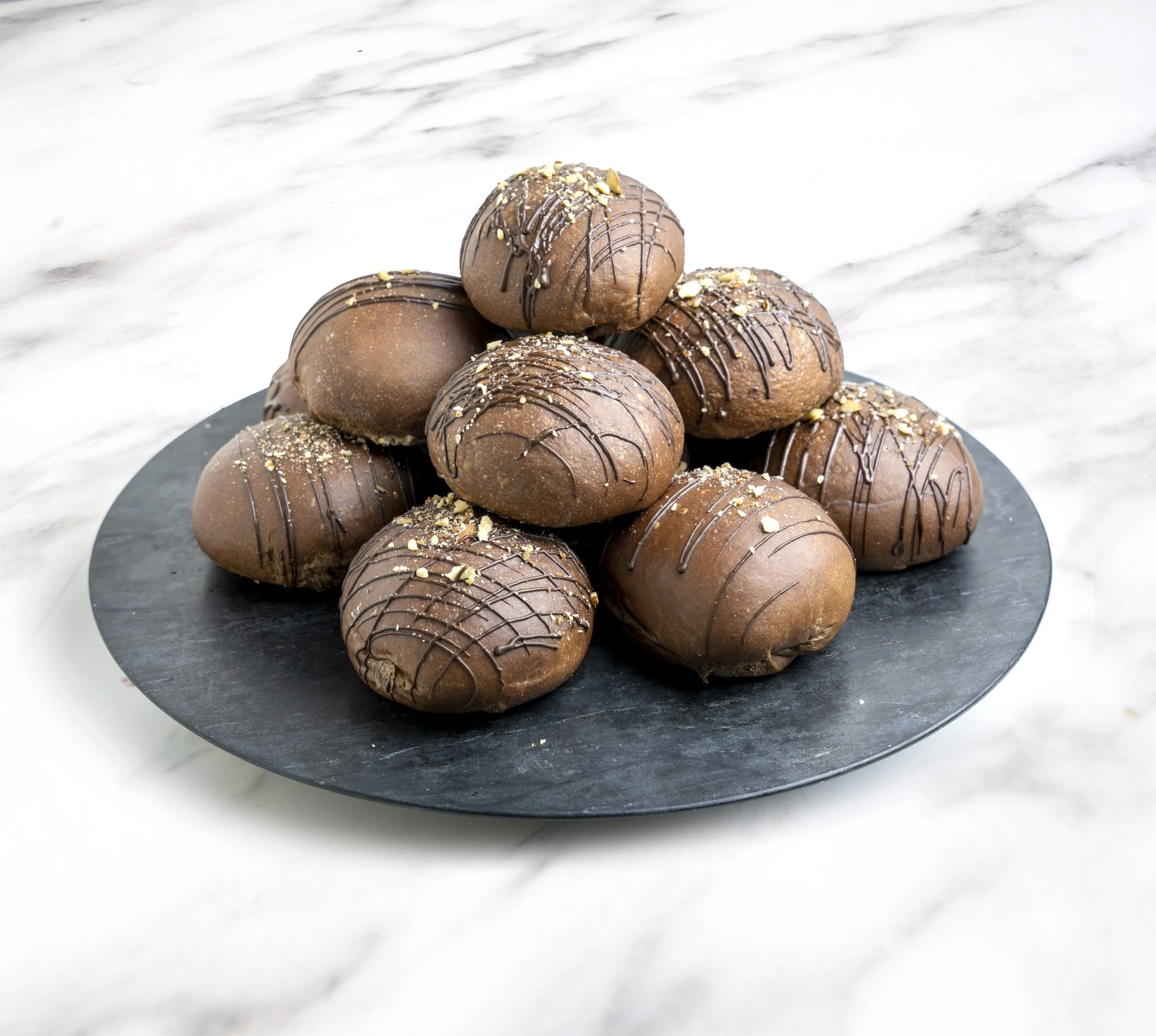 Chocolate Bun (Box of 6)