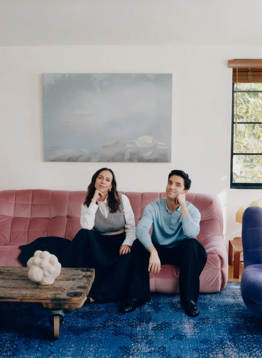 Paul W. Downs and Lucia Aniello - W Mag Holiday