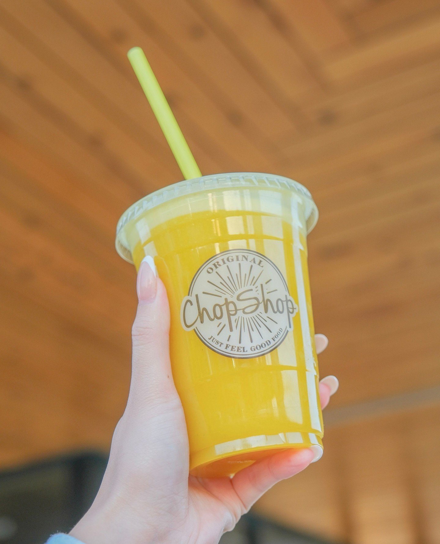 Now available at @originalchopshop. . . The Golden Heart ☀️ 💛 Enjoy a fresh-made juice as a midday pick me up!

What&rsquo;s in it?
🍍 Pineapple
🍠 Beet
🍊 Oranges
🍋 Lemon
🧂 Dash of salt

Download their app to receive daily rewards like $3 off any