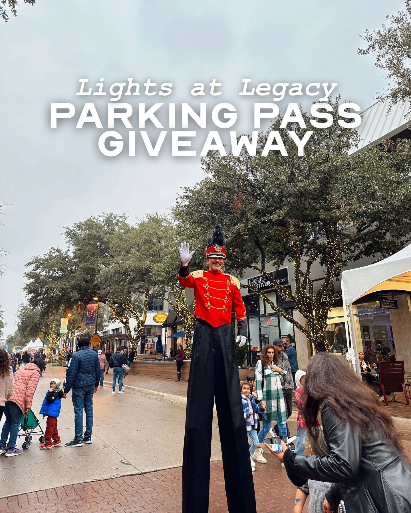 ✨ GIVEAWAY ALERT ✨

Want VIP parking at Lights at Legacy on Sunday, Nov 23? We&rsquo;re giving one lucky winner a VIP parking pass so you can enjoy all the holiday fun stress-free!

Here&rsquo;s how to enter:
❤️ Like this post
❤️ Tag your bestie
❤️ M