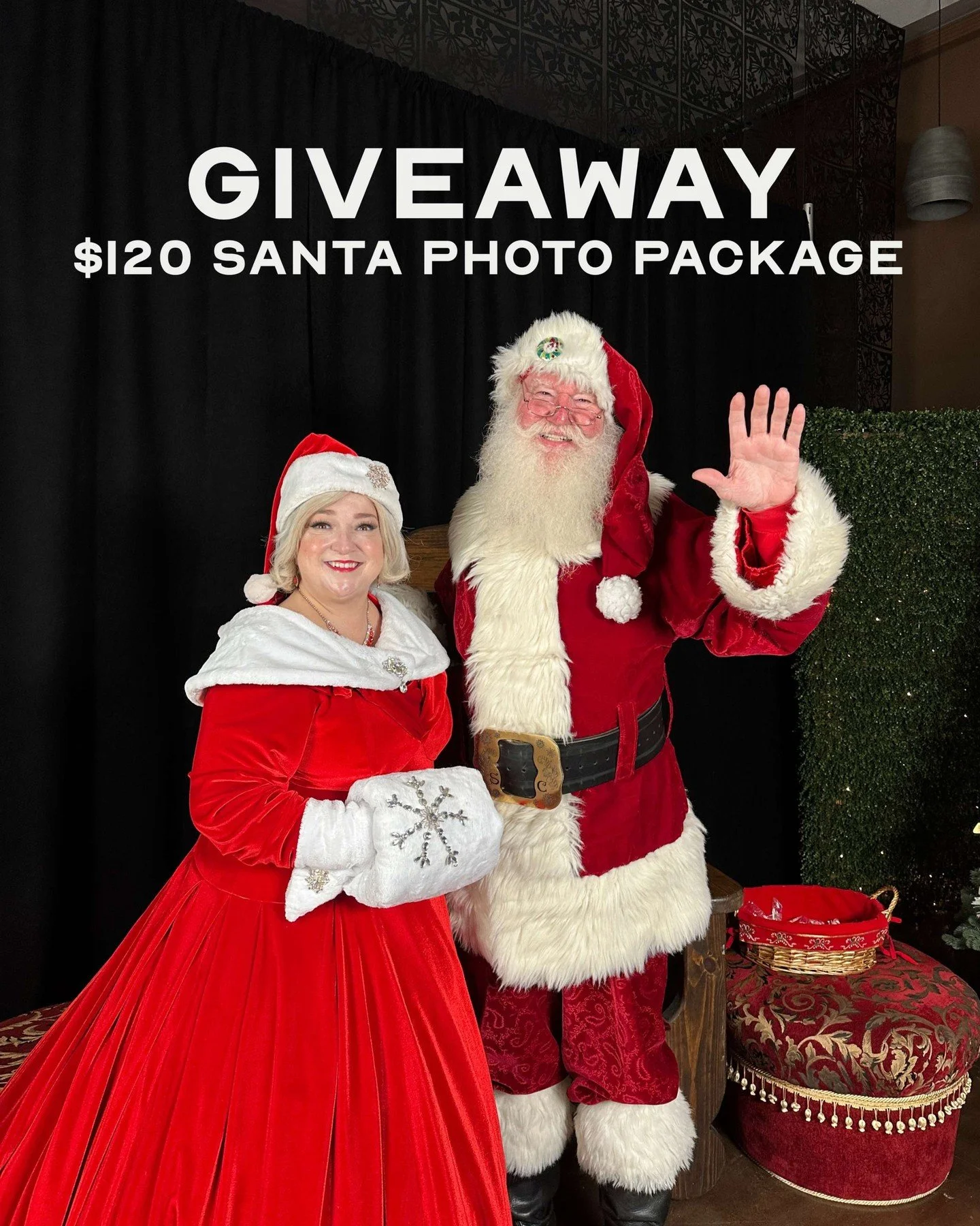✨ SANTA PHOTO GIVEAWAY ✨

Holiday magic goes by fast, so we&rsquo;re giving away a Santa photo experience to help you remember the special moments you share at Legacy East with your favorite people!

WHATS INCLUDED:
⭐ Up to 6 family members
⭐ 4 poses