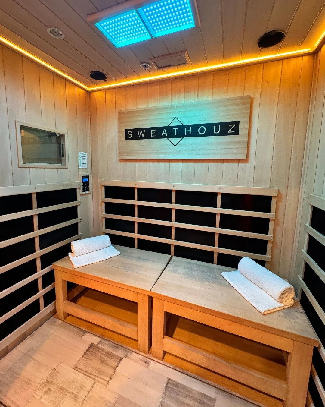 Recovery is part of the routine 🔥❄️ @Sweathouz offers infrared sauna and cold plunge sessions designed to help you reset, recharge, and feel your best! 
.
.
.
#shopsatlegacyeast #sweathouz