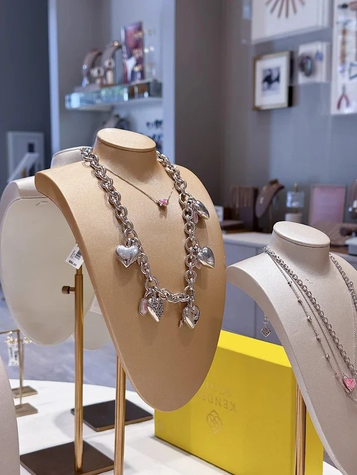 Valentine&rsquo;s Day is calling and @KendraScott answered. Their new Valentine&rsquo;s collection is full of sparkle romance and gifts that feel thoughtful and timeless! 💕✨
.
.
.
#shopsatlegacyeast #kendrascott