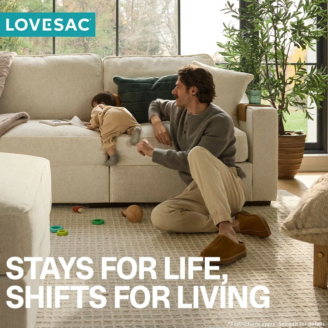 Lovesac - Stays for Life, Shifts for Living