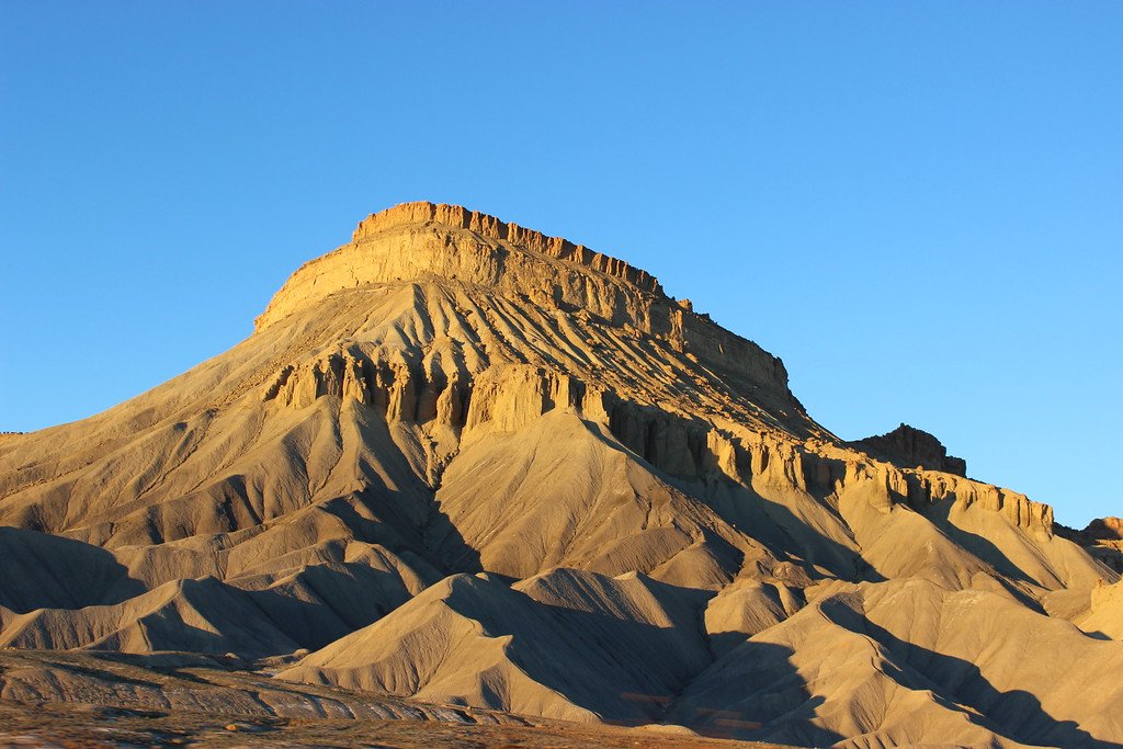 Mt Garfield in Palisade Colorado