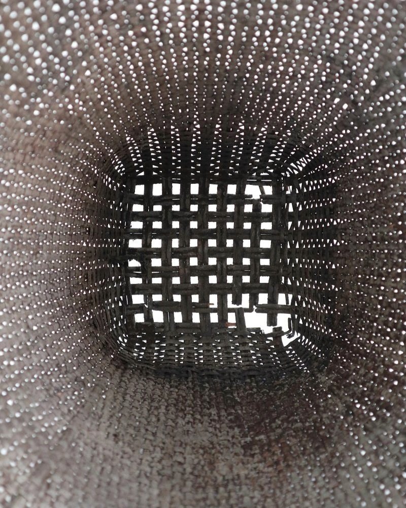 Hand woven traditional Indian tea leaf basket
