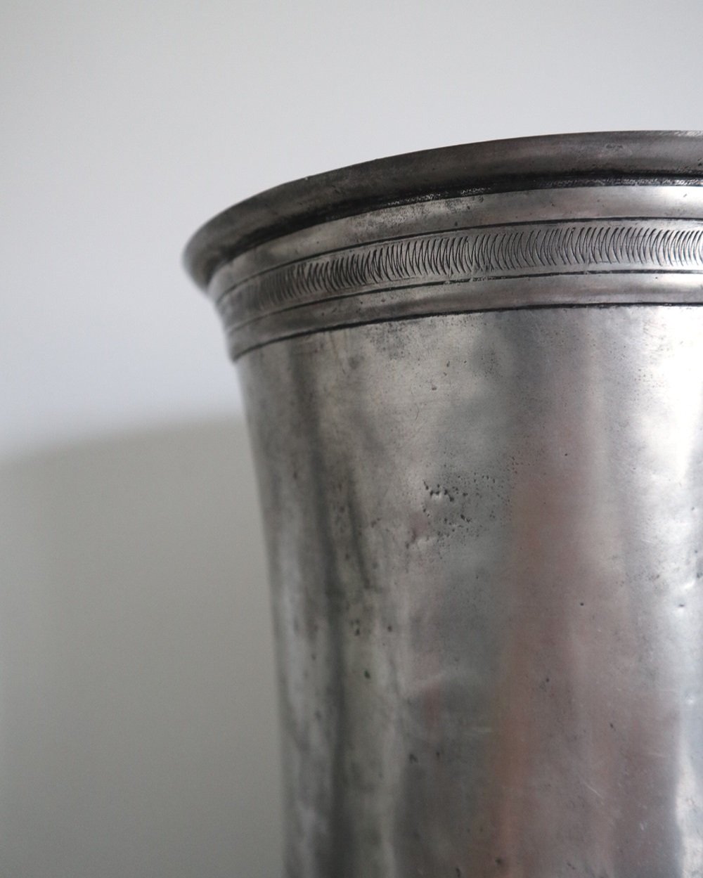 Large Cosi Tabellini Italian pewter umbrella stand