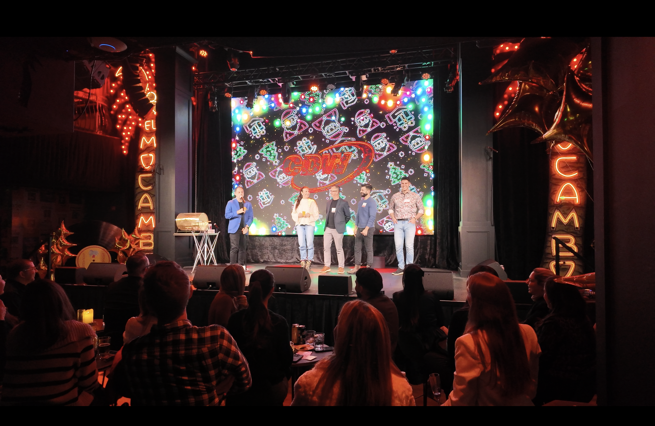 El Mocambo corporate event magic show with interactive tricks
