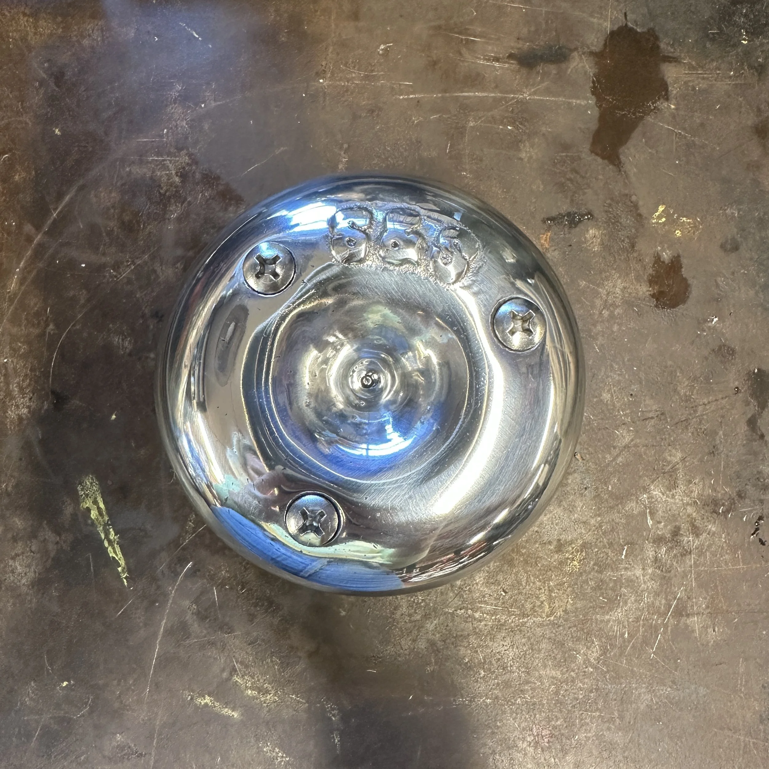 S&S Super E Carb Cover-  Polished, Black, Raw.