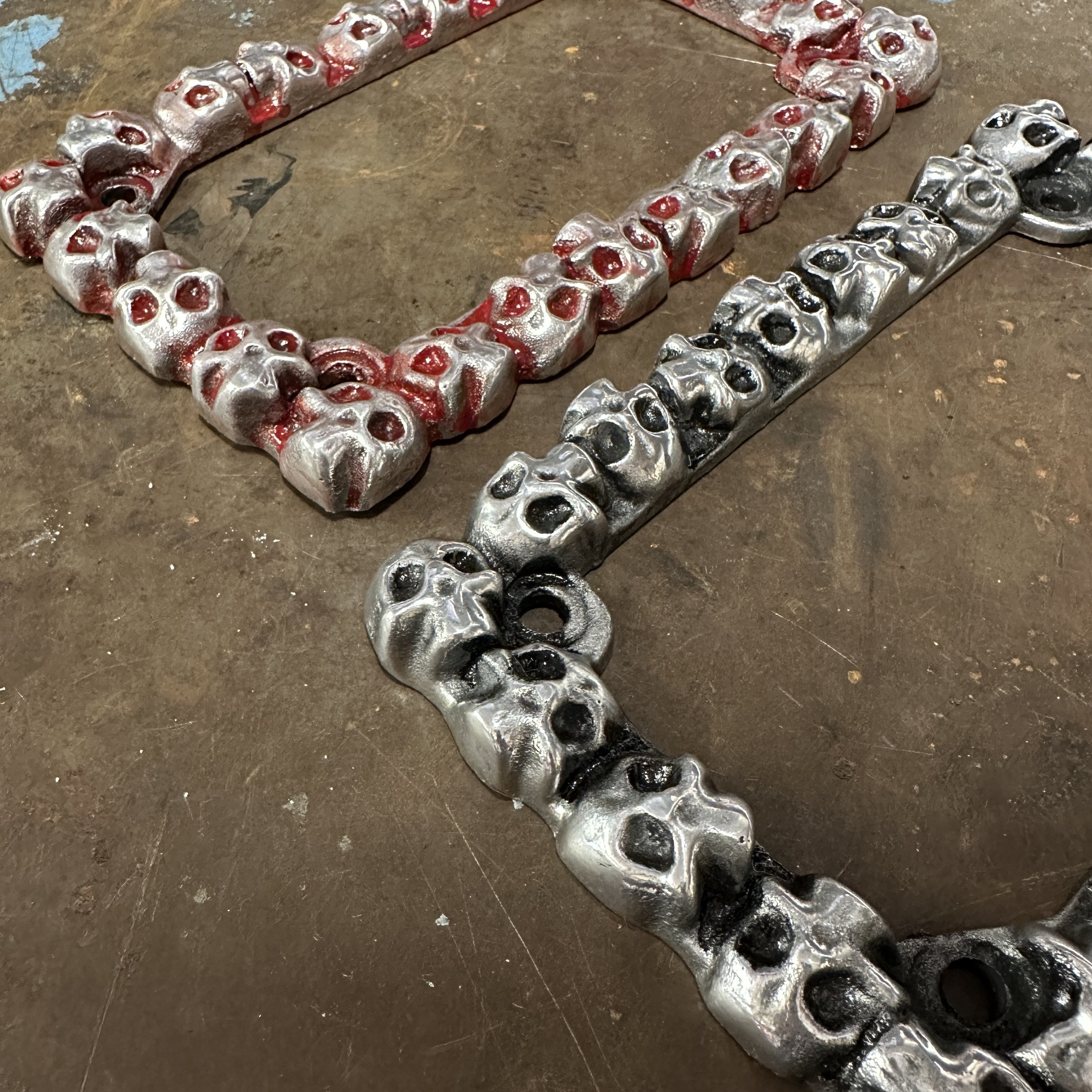 Skull License Plate Frame