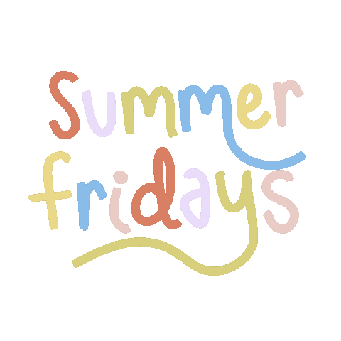 Friday Vacation Sticker by Amanda  Sometimeinjanuary-downsized_large.gif