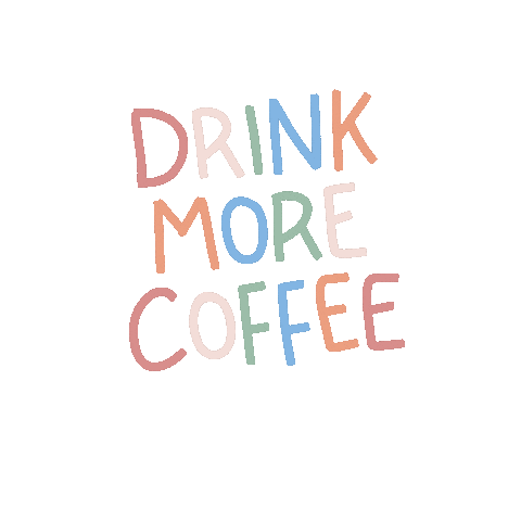 Coffee Latte Sticker by Amanda  Sometimeinjanuary-downsized_large.gif