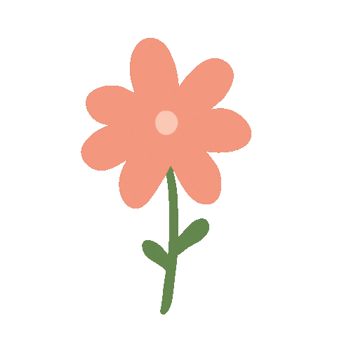 Pink Flower Sticker by Amanda  Sometimeinjanuary-downsized_large.gif