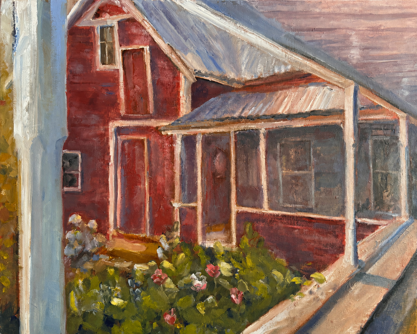 Farmhouse 2 | Oil | 16x20 | SOLD