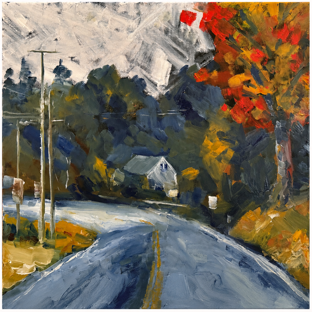 on Plains Road | Oil | 16x20 | $220