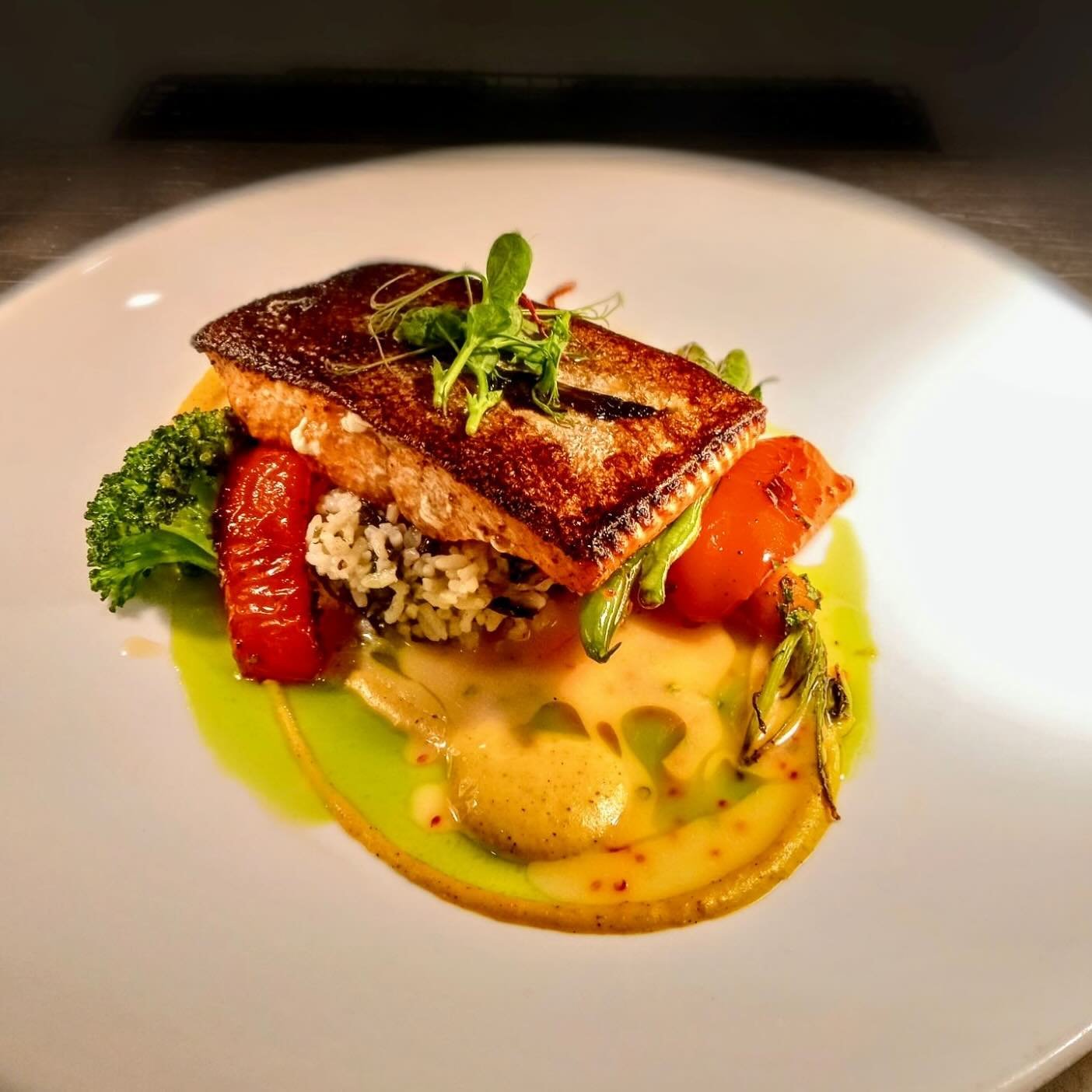 SATURDAY NIGHT SPECIAL

A fresh-sheet feature for tonight from our Head Chef Darrel Ahenakew, who took some inspiration from his indigenous background and culinary skills to create this dish that&rsquo;s every bit as pleasing to the eye as the palate