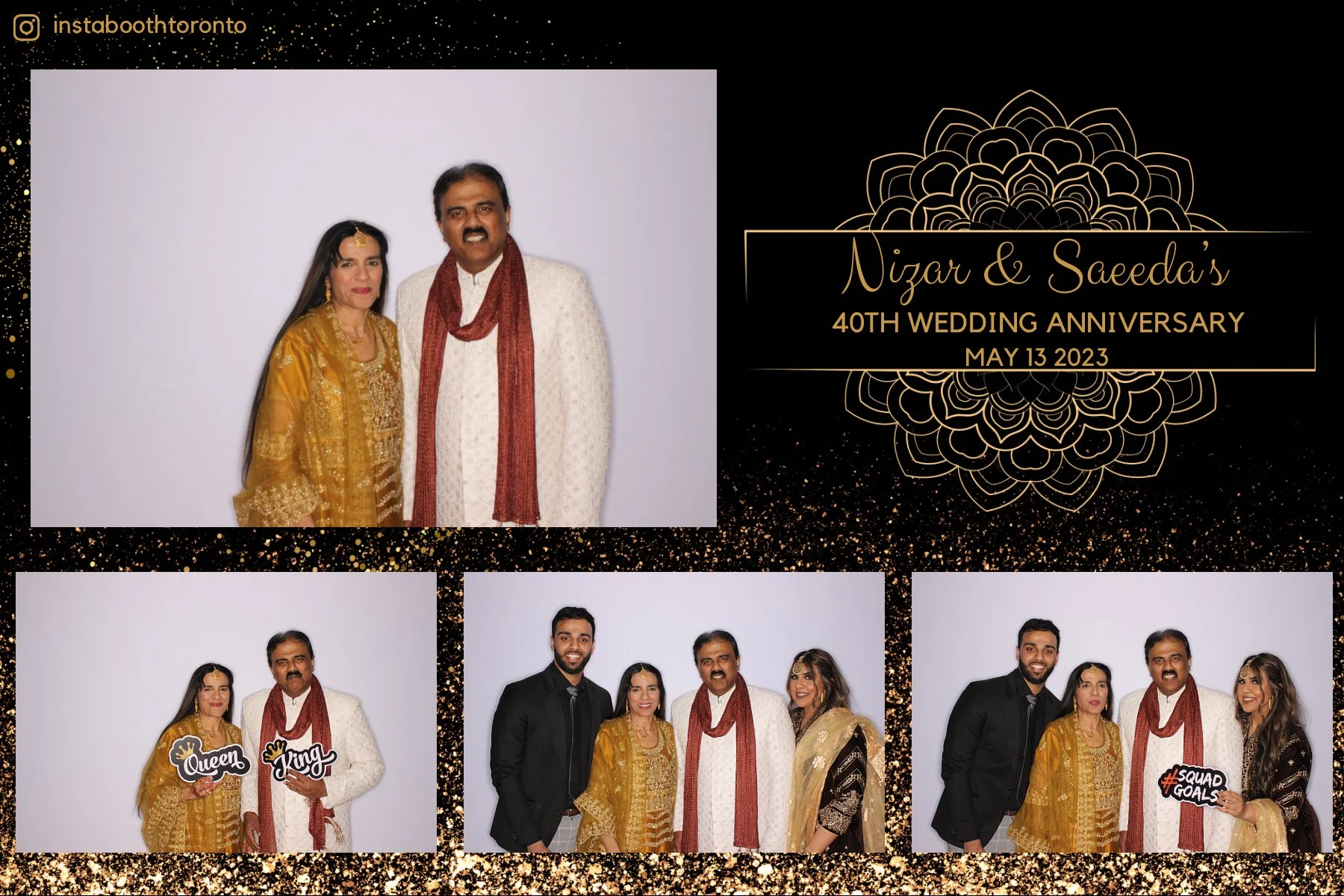 Nizar & Saeeda’s 40th Wedding Anniversary