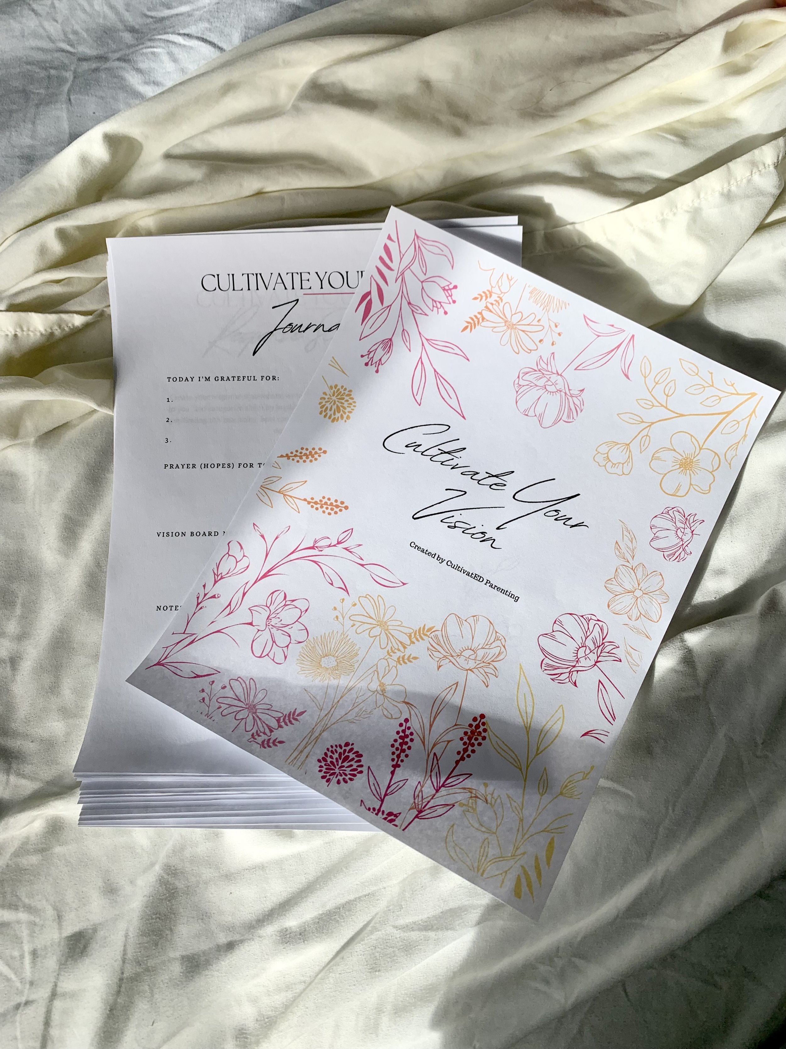 Cultivating YOUR Vision Journal