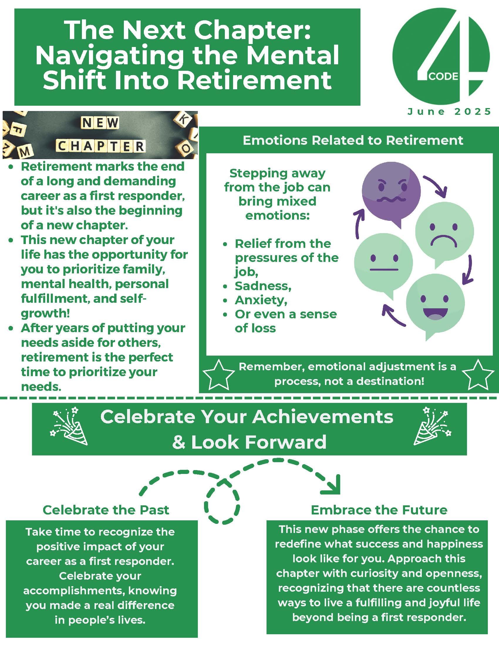The Next Chapter: Navigating the Mental Shift Into Retirement