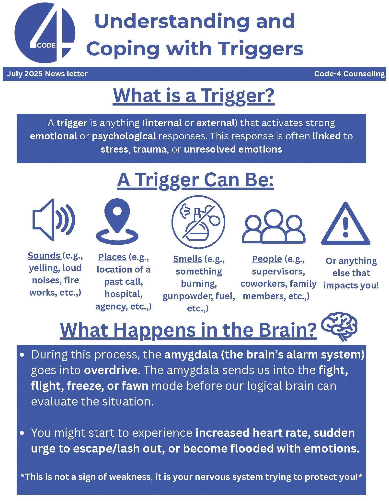 Understanding and Coping with Triggers