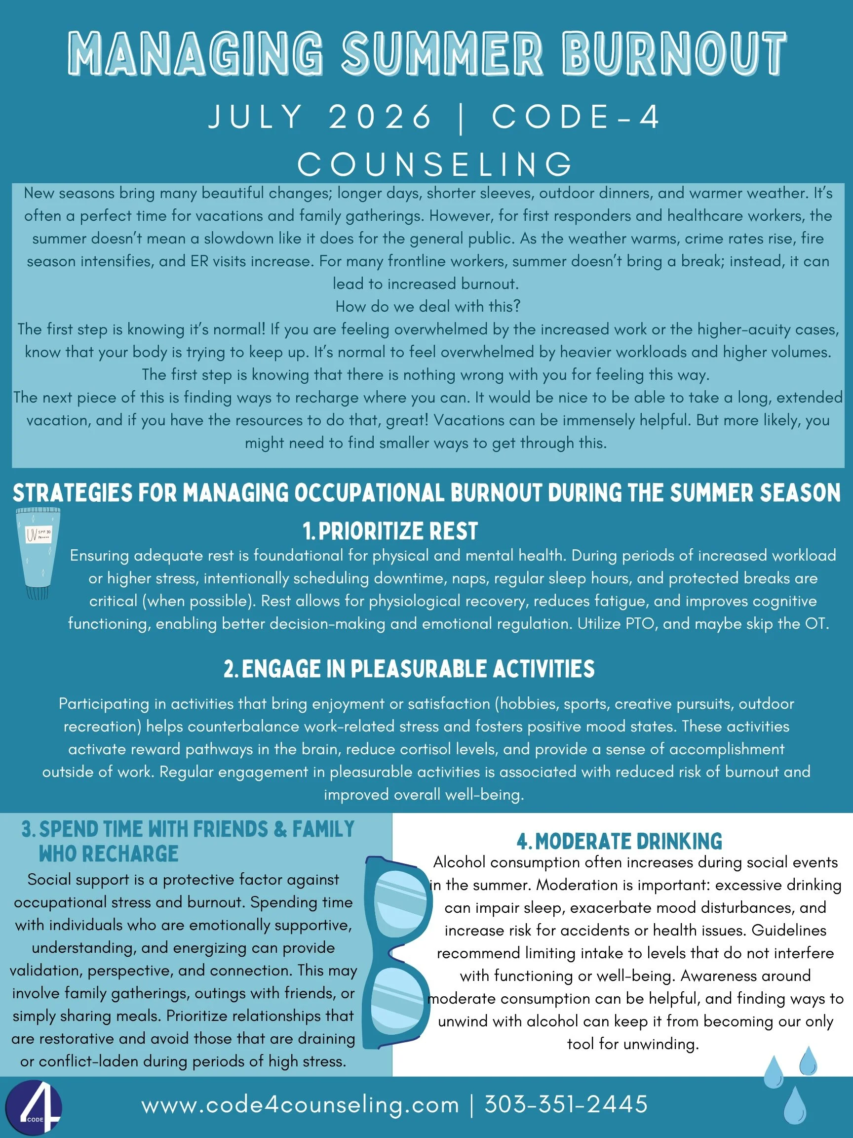 Managing Summer Burnout
