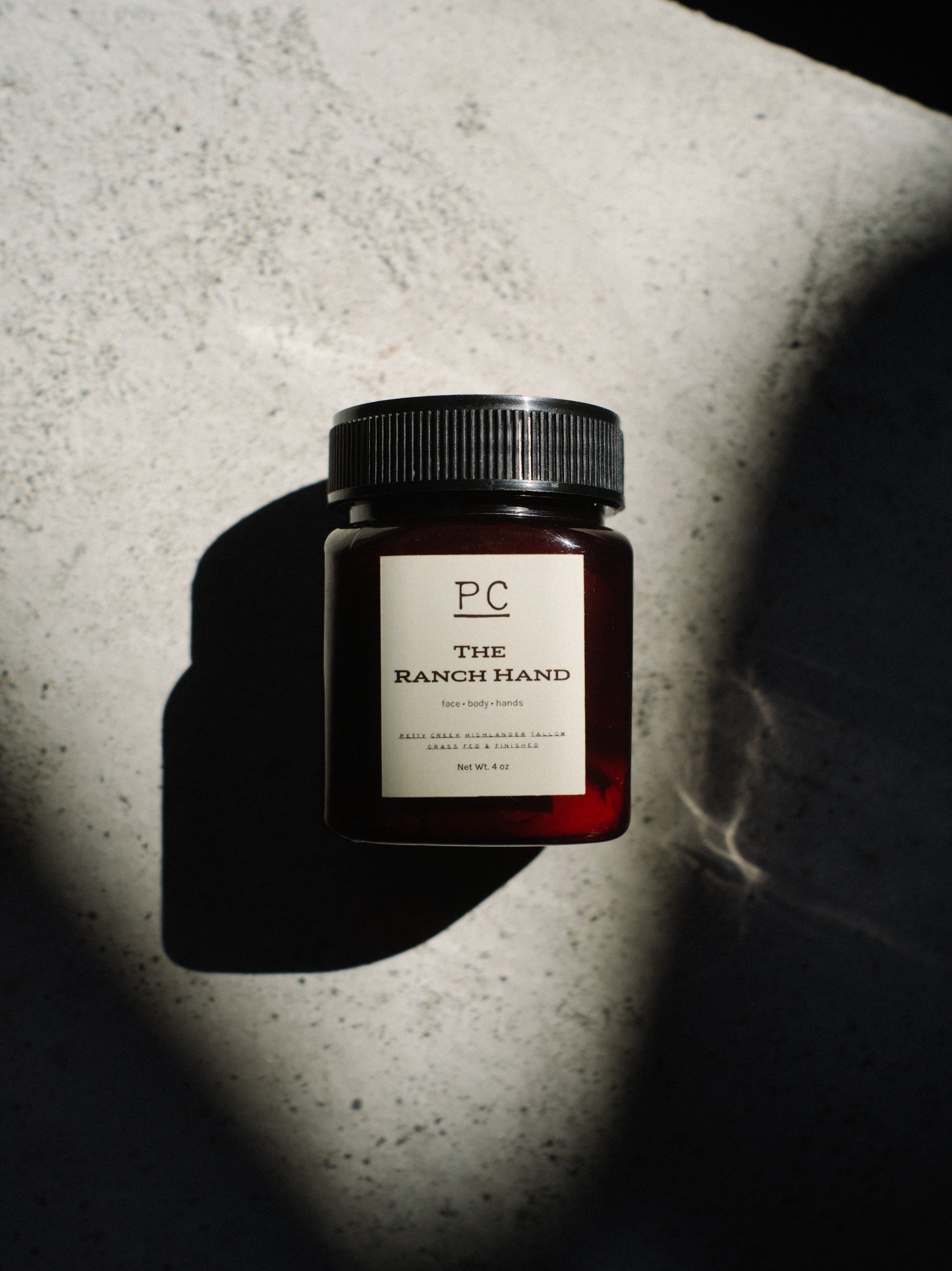 The Ranch Hand – Men's Conditioning Tallow (4 oz)