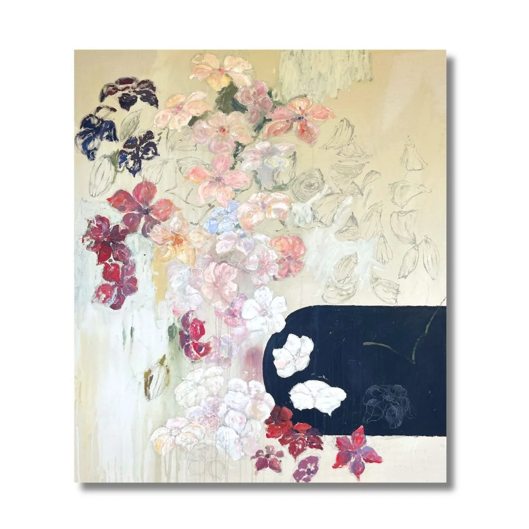 Five Petal Flowers -- 48x55