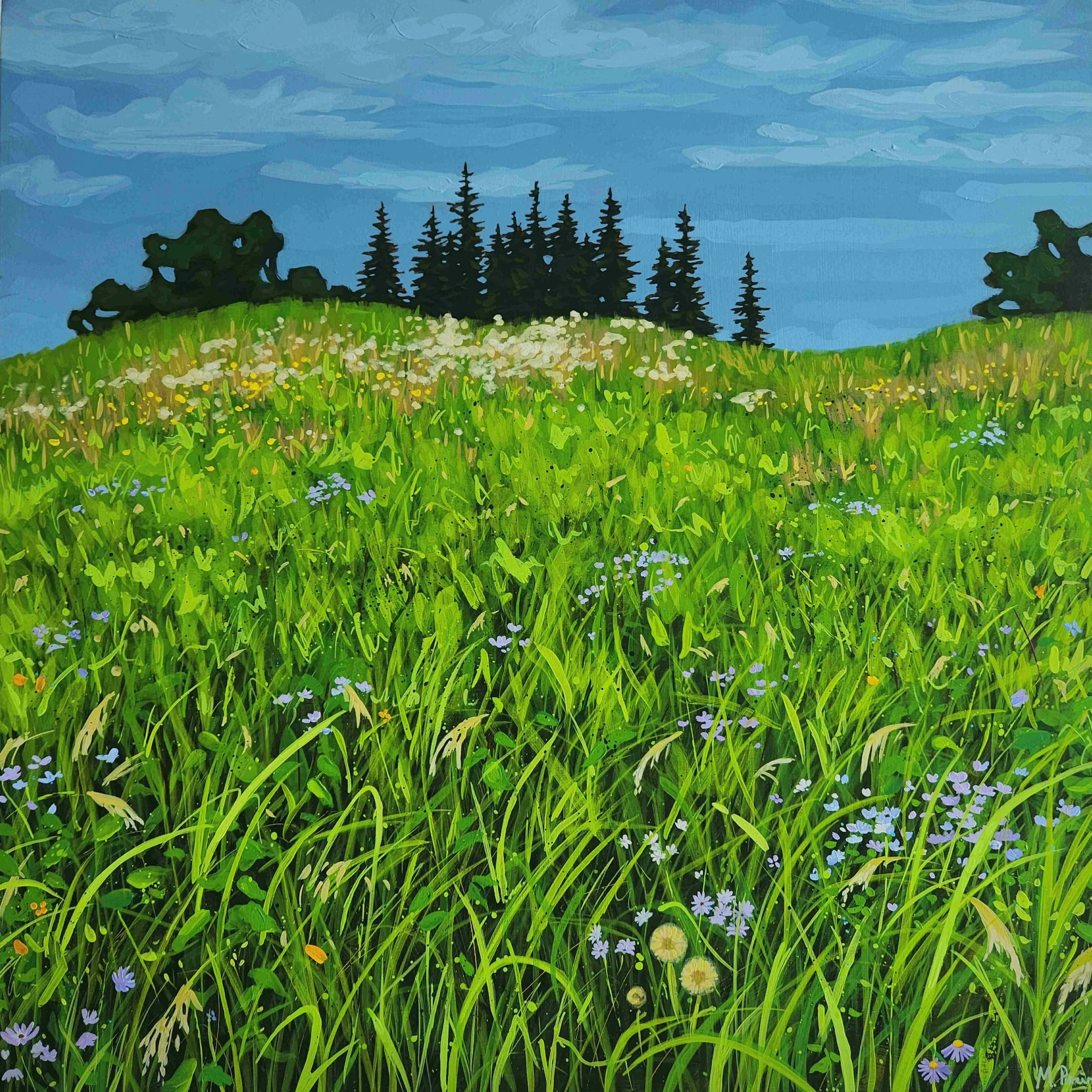 Before it Rains 24" x 24" 