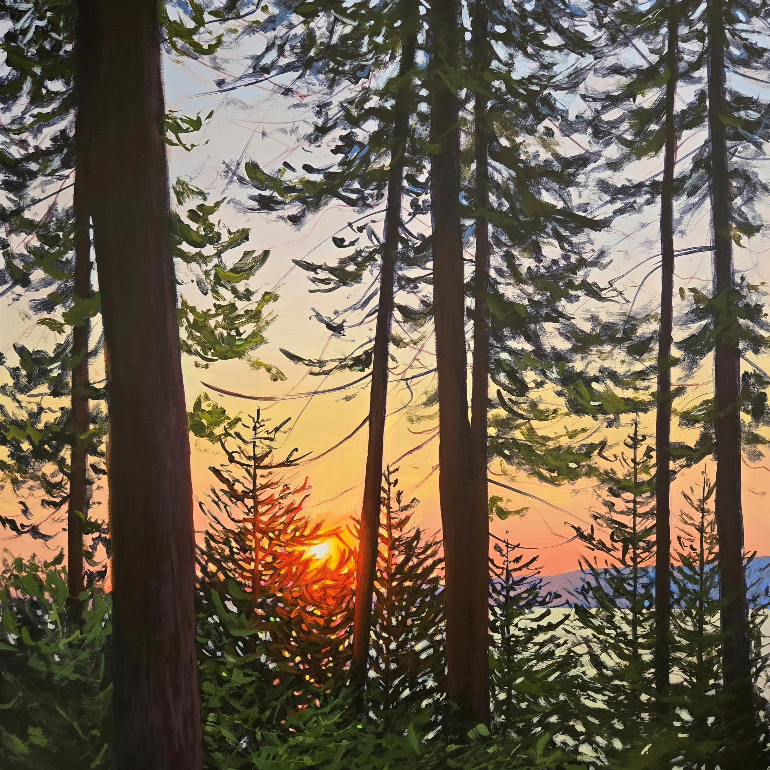 Changing Light 16" x 16"