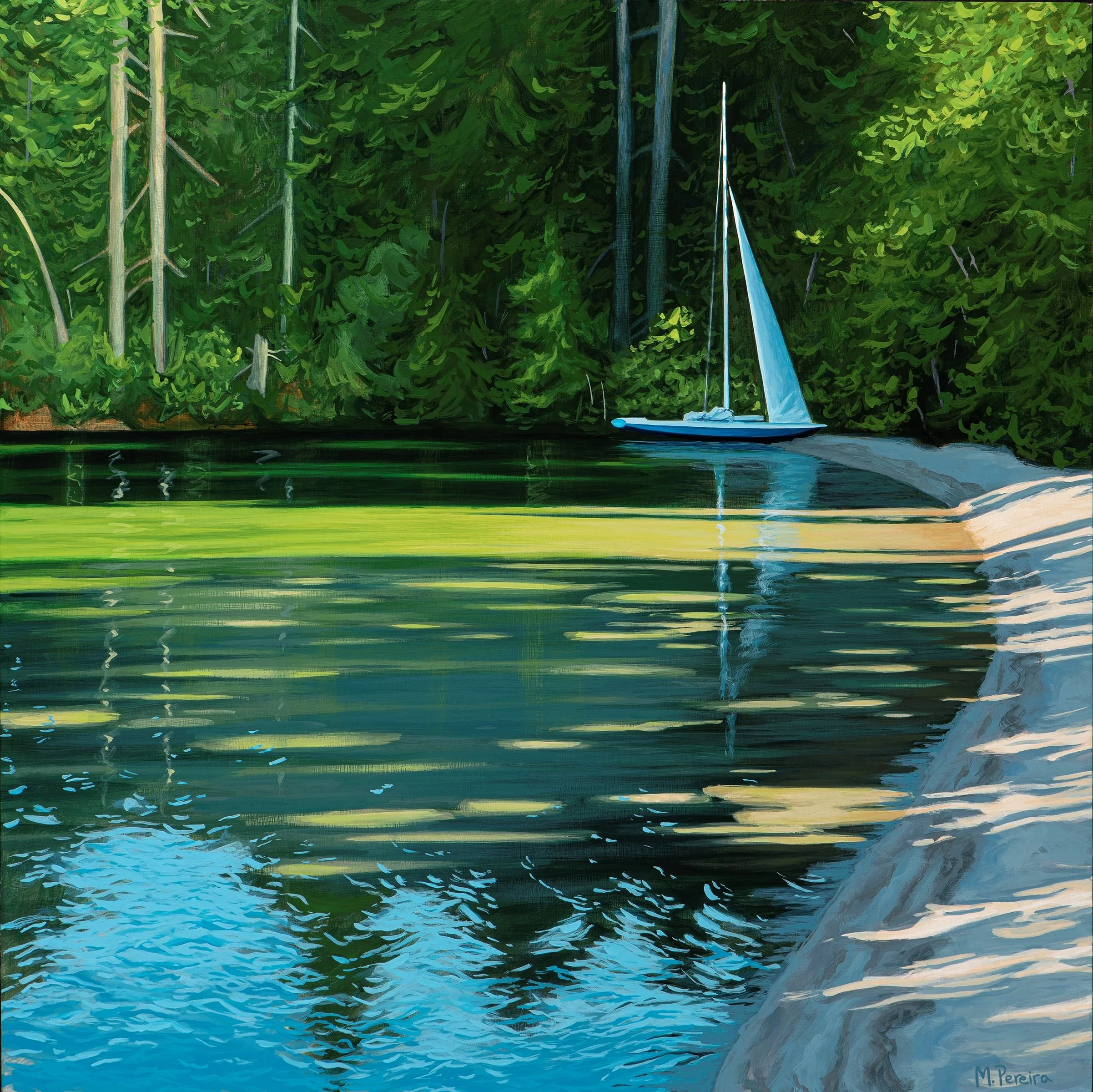 Late Afternoon 20" x 20"