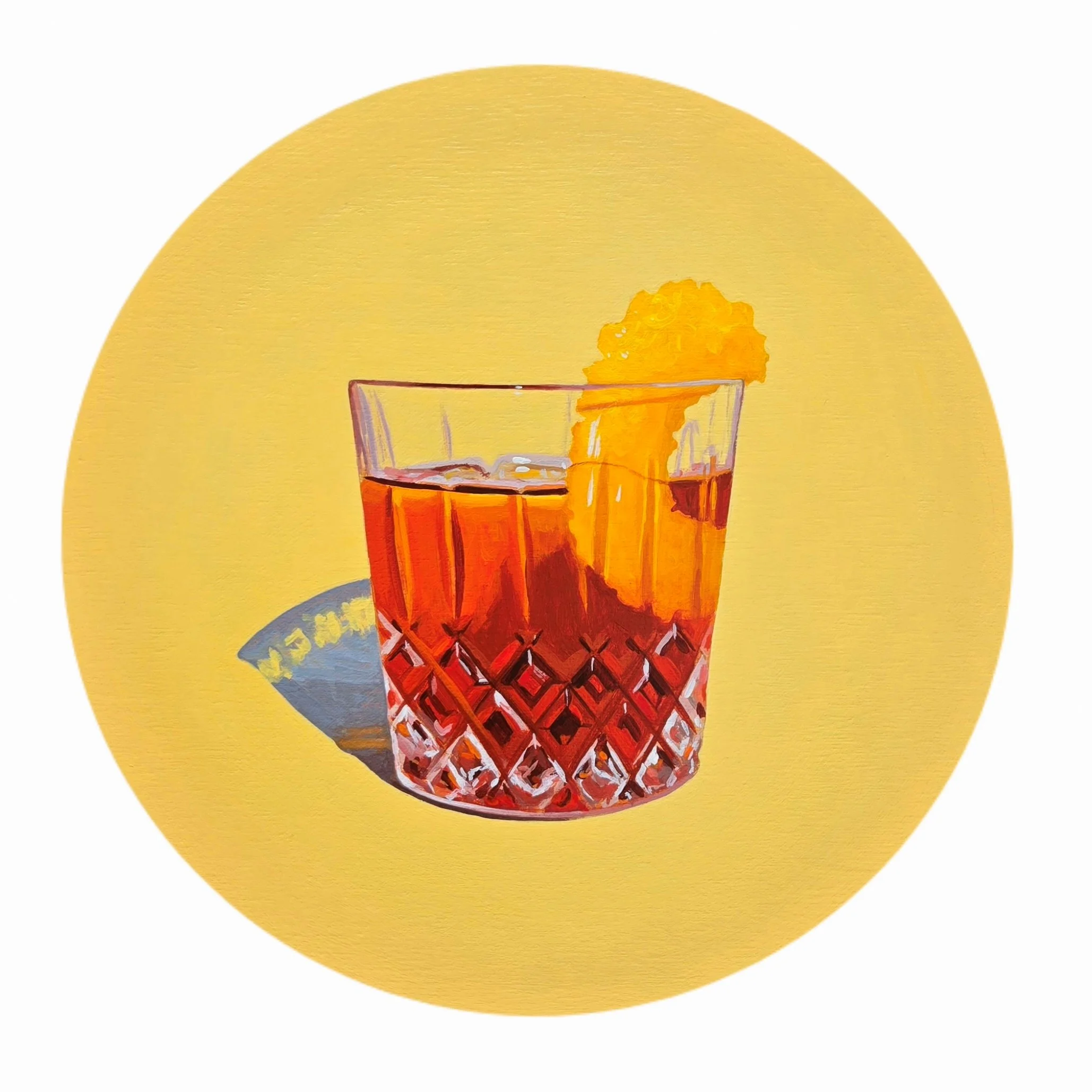 Negroni Time 8" x 8"