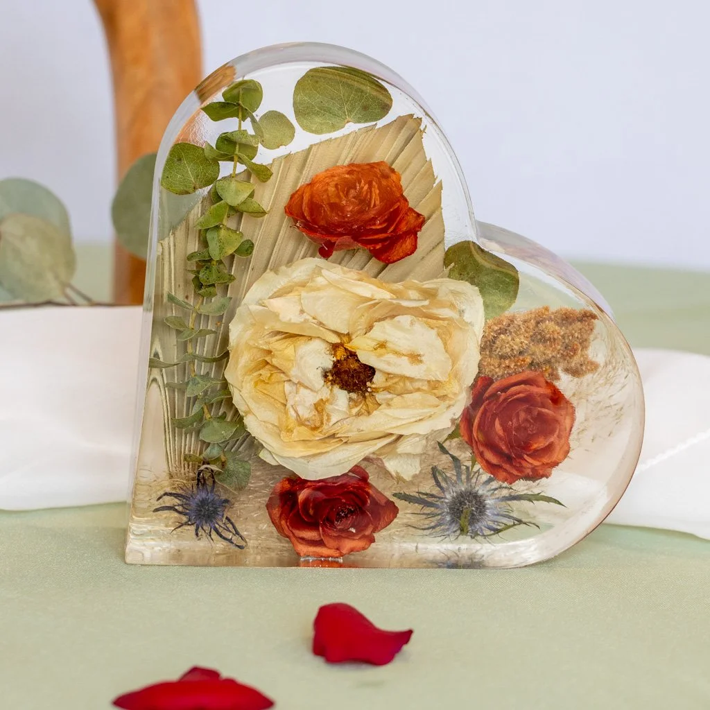 - 6x8in Heart Floral Block - 
$370.00
[Featured Item]