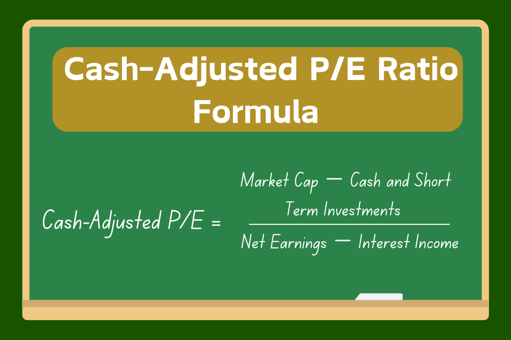 What Is the Cash-Adjusted P/E Ratio? Free Calculator Included ...