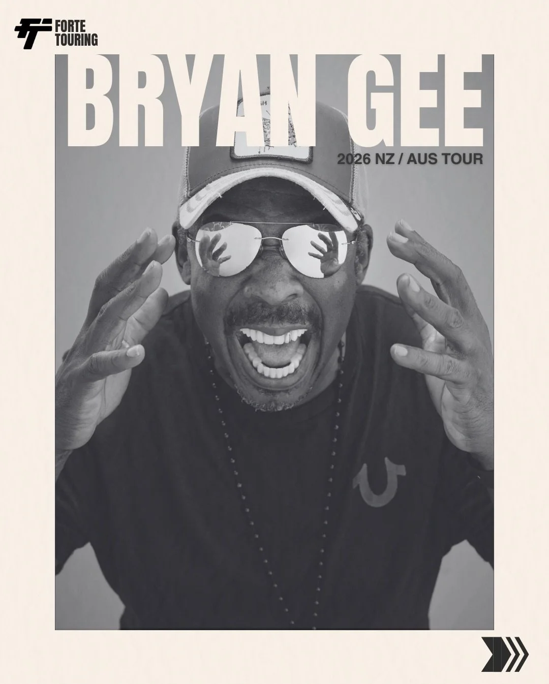 BRYAN GEE AUS / NZ TOUR

A true pioneer of drum and bass, Bryan Gee has spent decades shaping the global DNB movement as the founder of V Recordings and one of the culture&rsquo;s most respected DJs and tastemakers.

Now, the legend heads down under 
