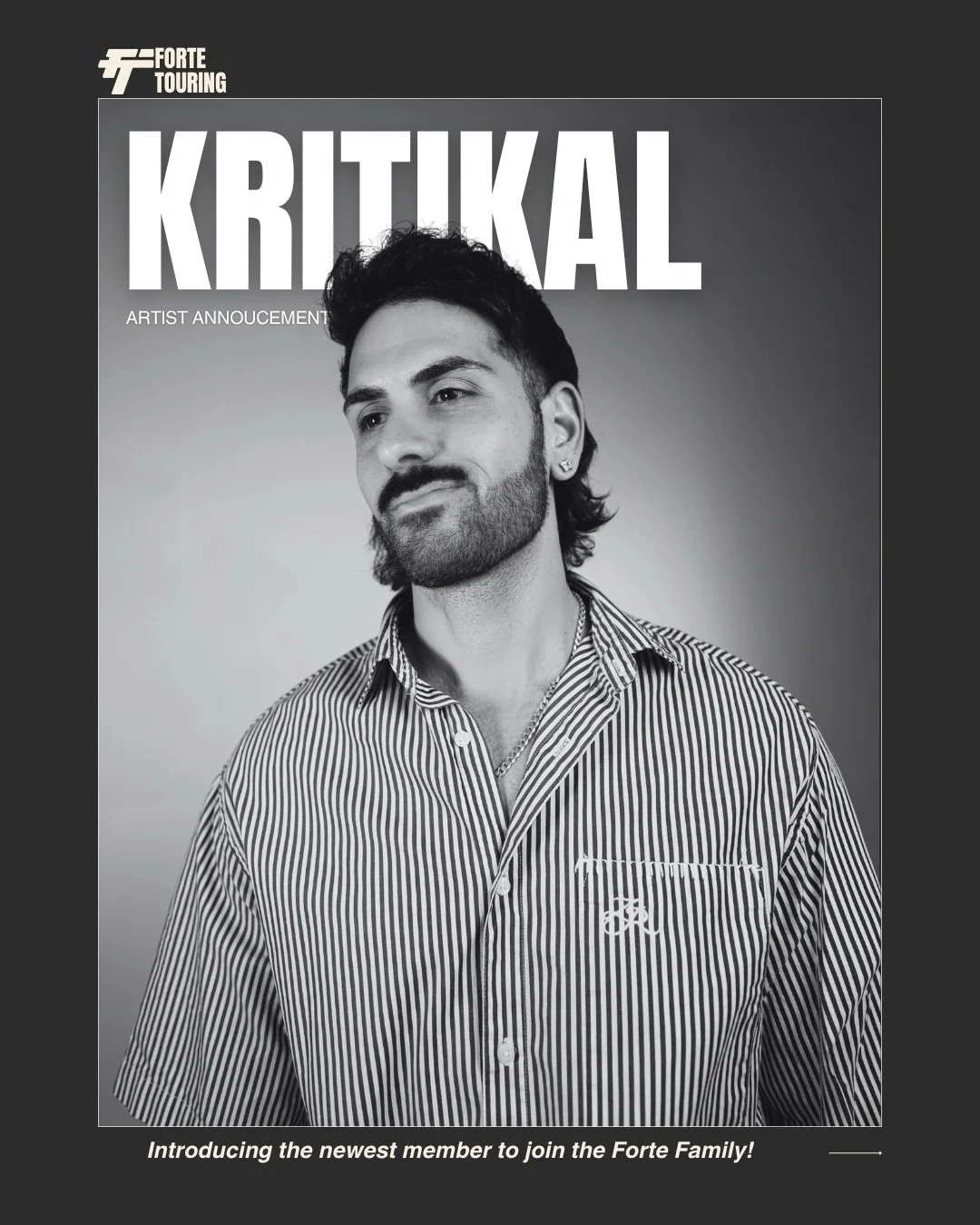 KRITIKAL JOINS THE FORTE FAMILY!

We spoke to @kritikaldnb about his story, his sound and his goals, here&rsquo;s what he had to say 🎯
