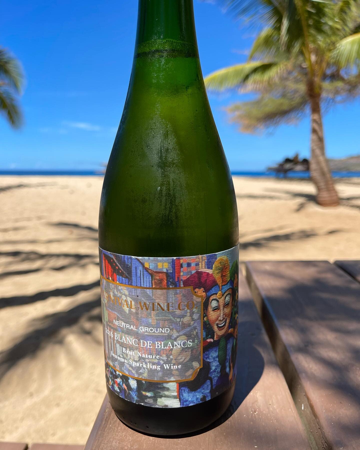 Cheers from Lanai. #beachday #RoadToNoWhere #🏝#🍾