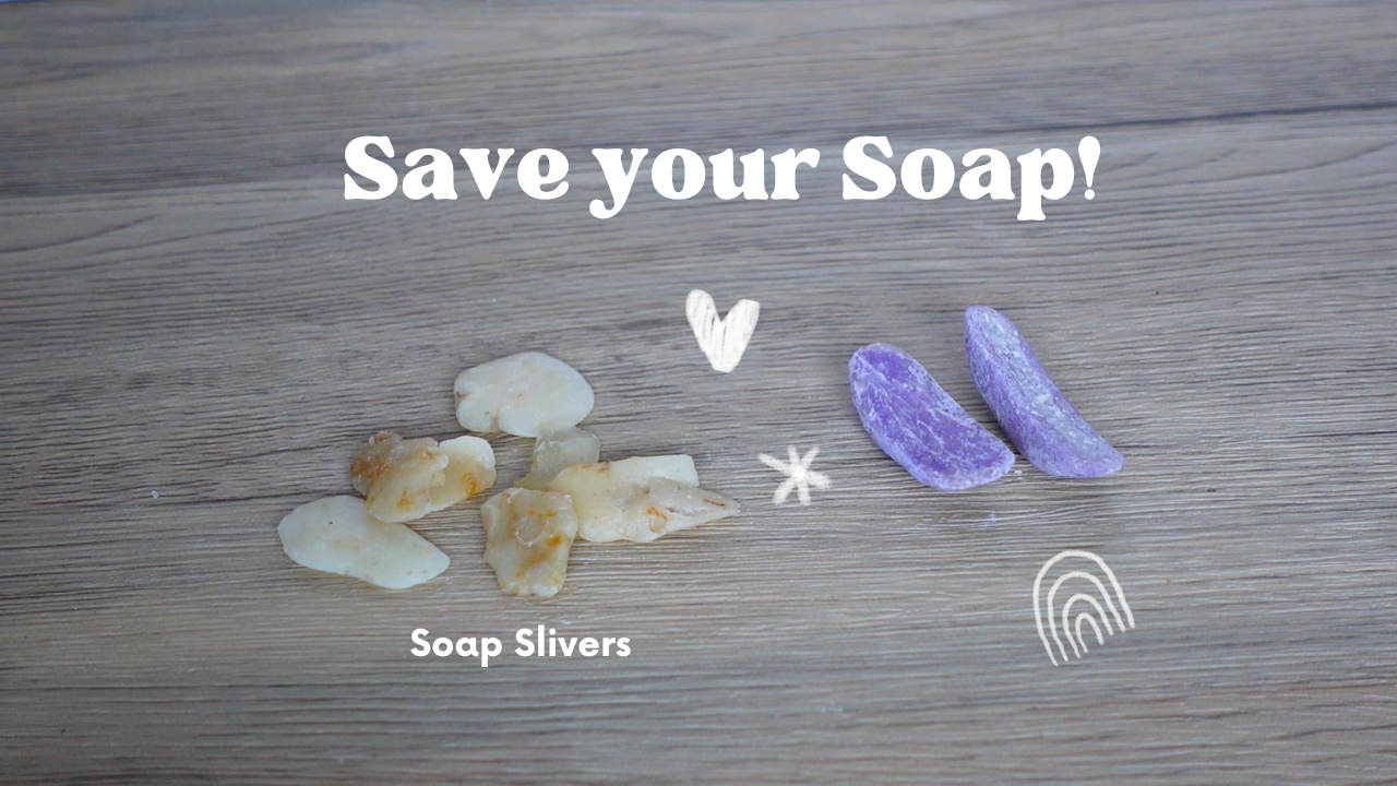 Creative ways to reduce those soap Slivers