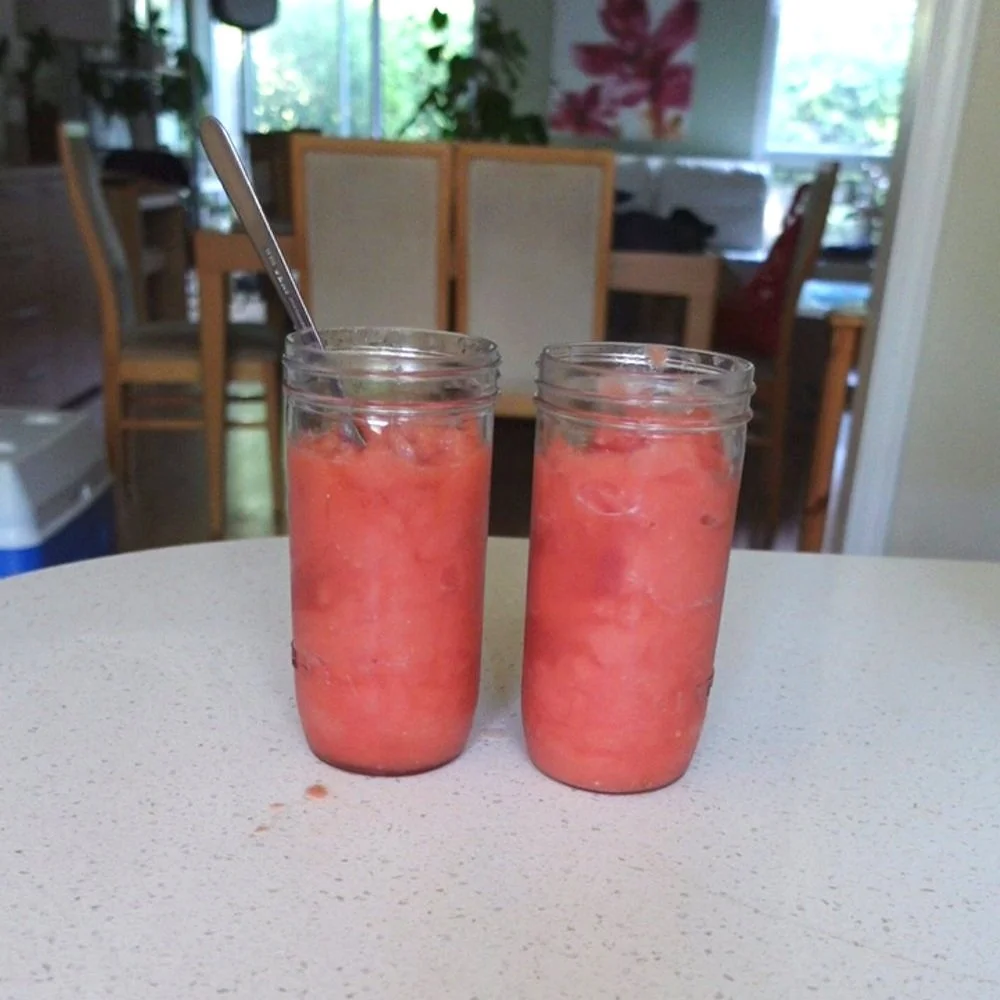 Watermelon Lemonade Slushie