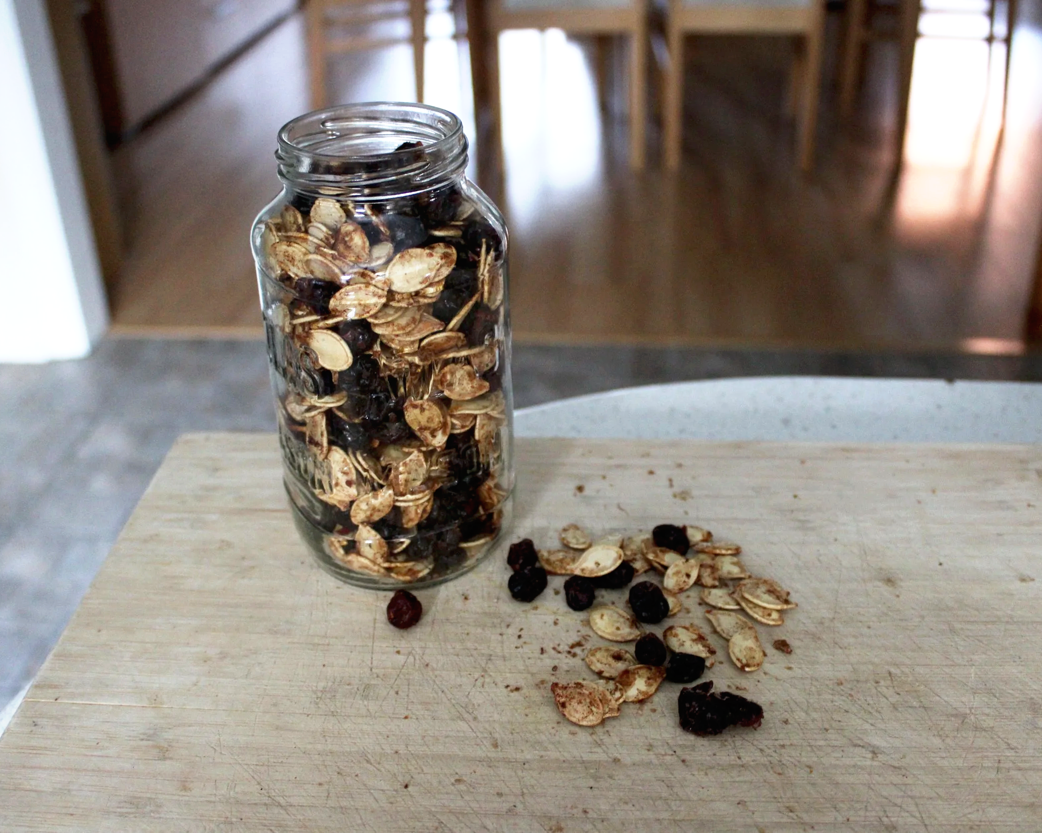 Holiday Roasted Pumkin Seeds