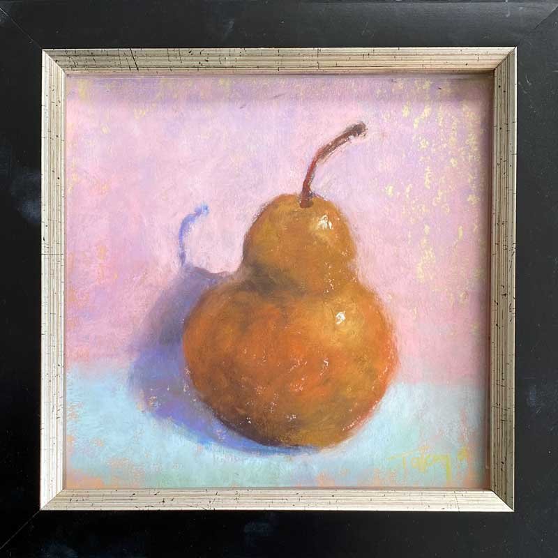 pear_on_pink_6x6_pastel_takeyce.jpg