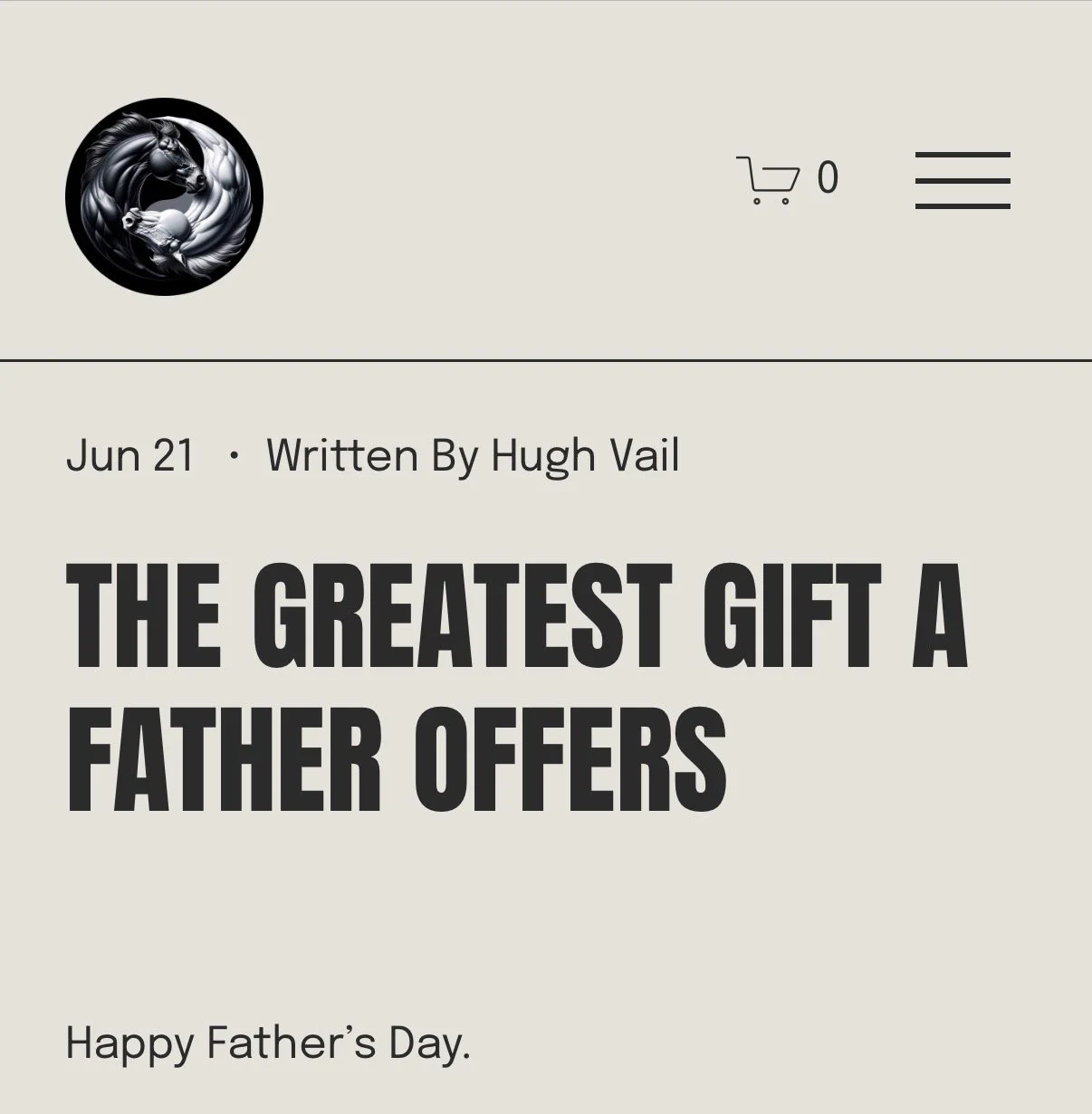 The Greatest Gift A Father Offers