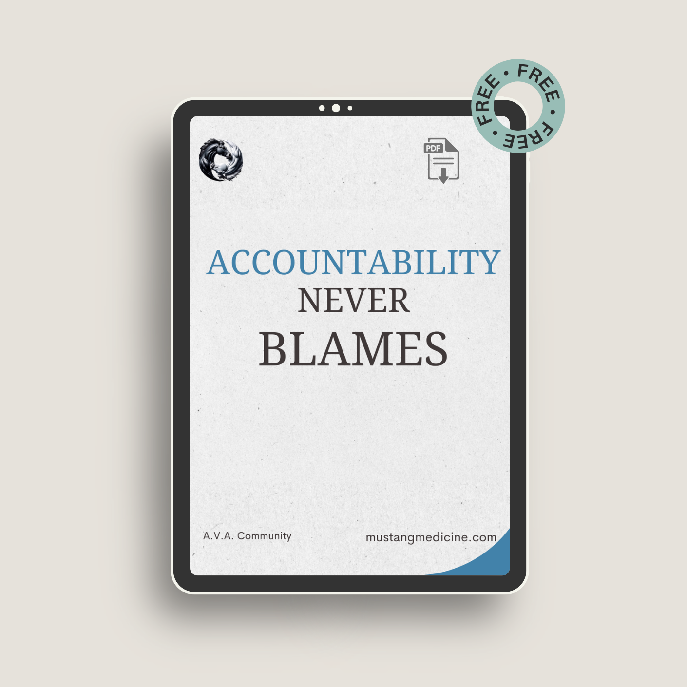 Accountability Never Blames