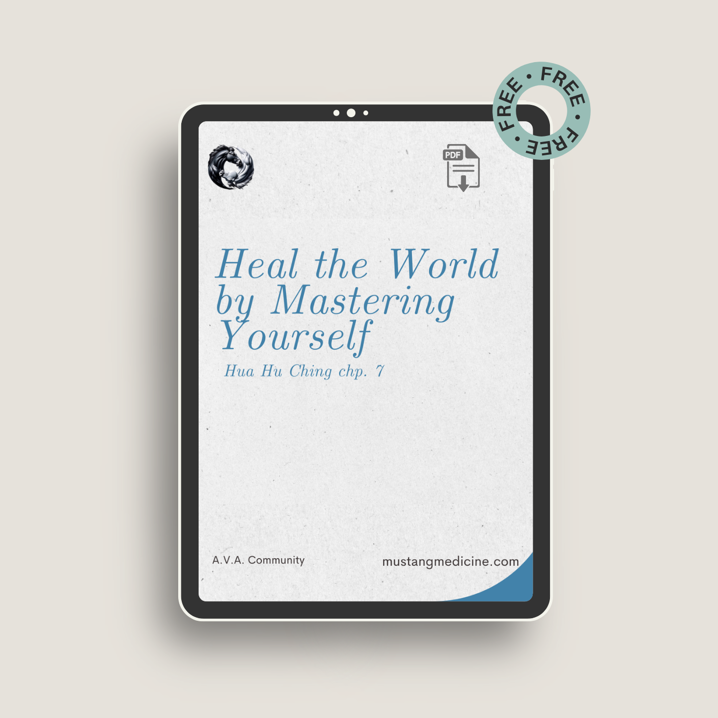 Heal the World by Mastering Yourself (Hua Hu Ching, Chapter 7)