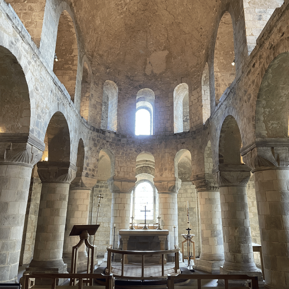 The Chapel of St John the Baptist at the White Tower in the Tower of London
