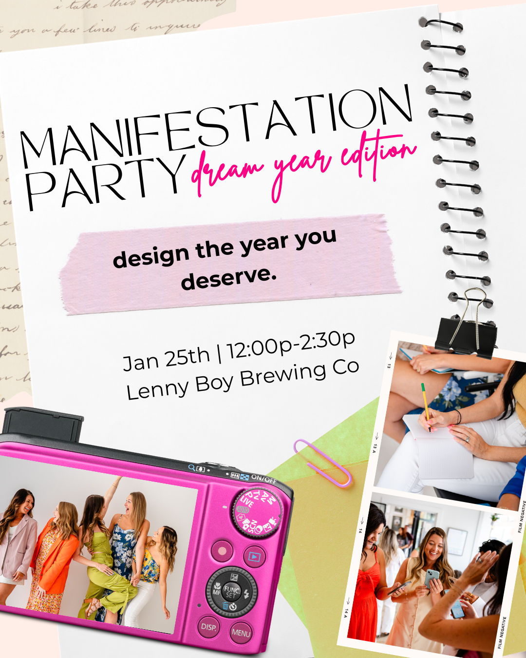 The Beauty Boost Charlotte | Manifestation Party: Dream Year Edition