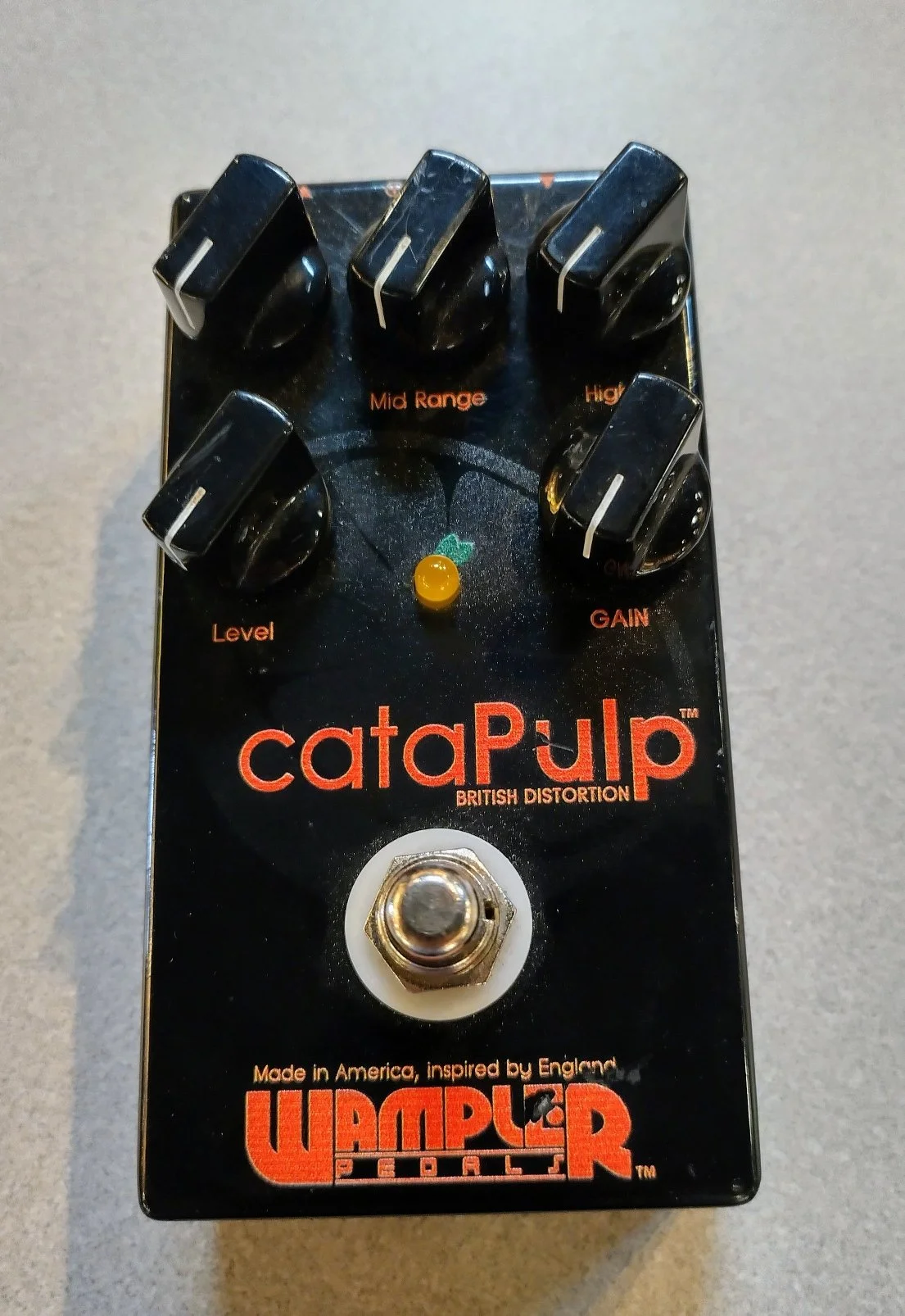 Mint Used Wampler Catapulp Distortion Pedal Free Shipping!