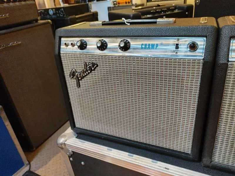 Fender Champ 6-Watt 1x8" Guitar Combo Early 1970's Silverface Free Shipping!