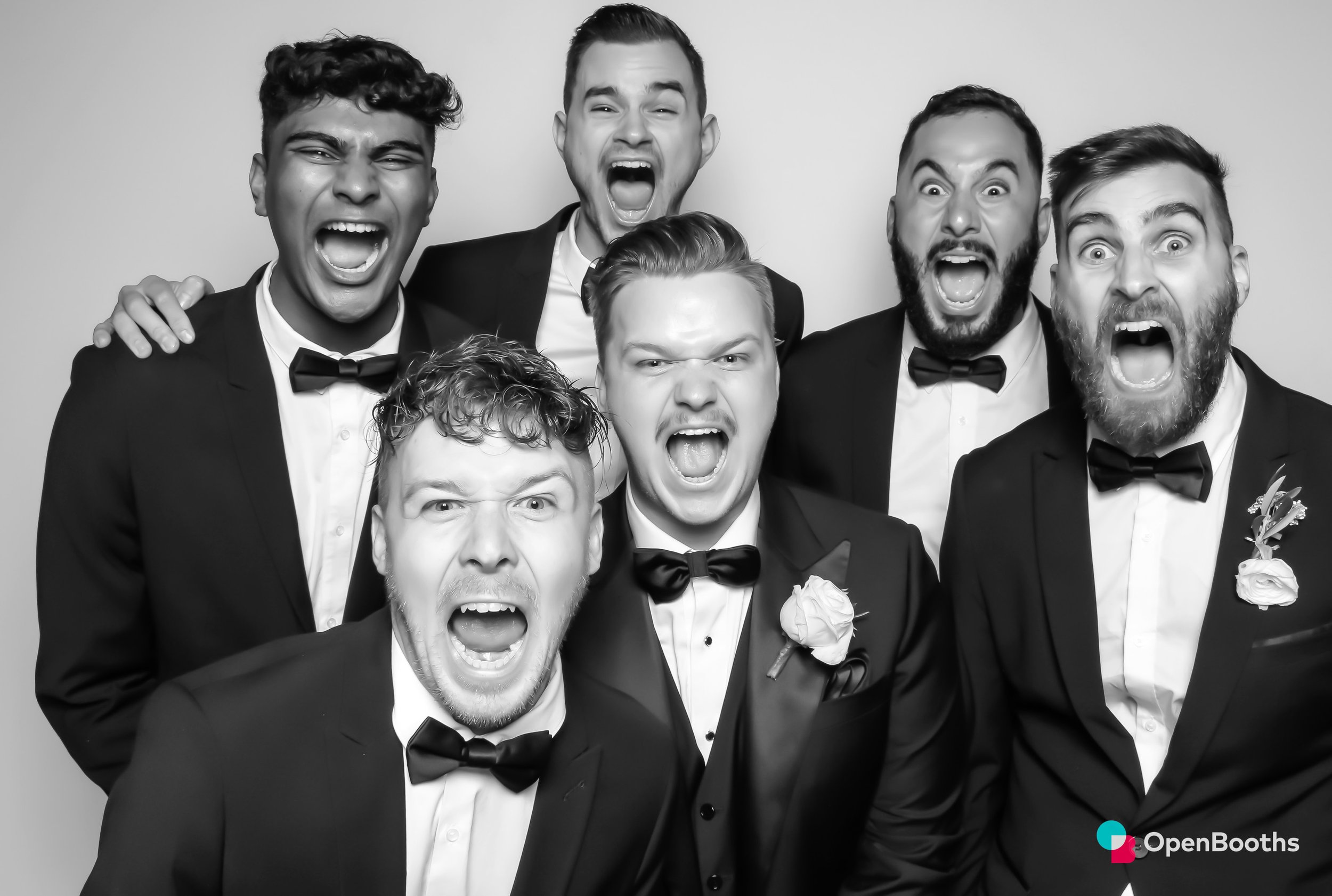 Black and white glam filter Kardashian K-Dash photo booth