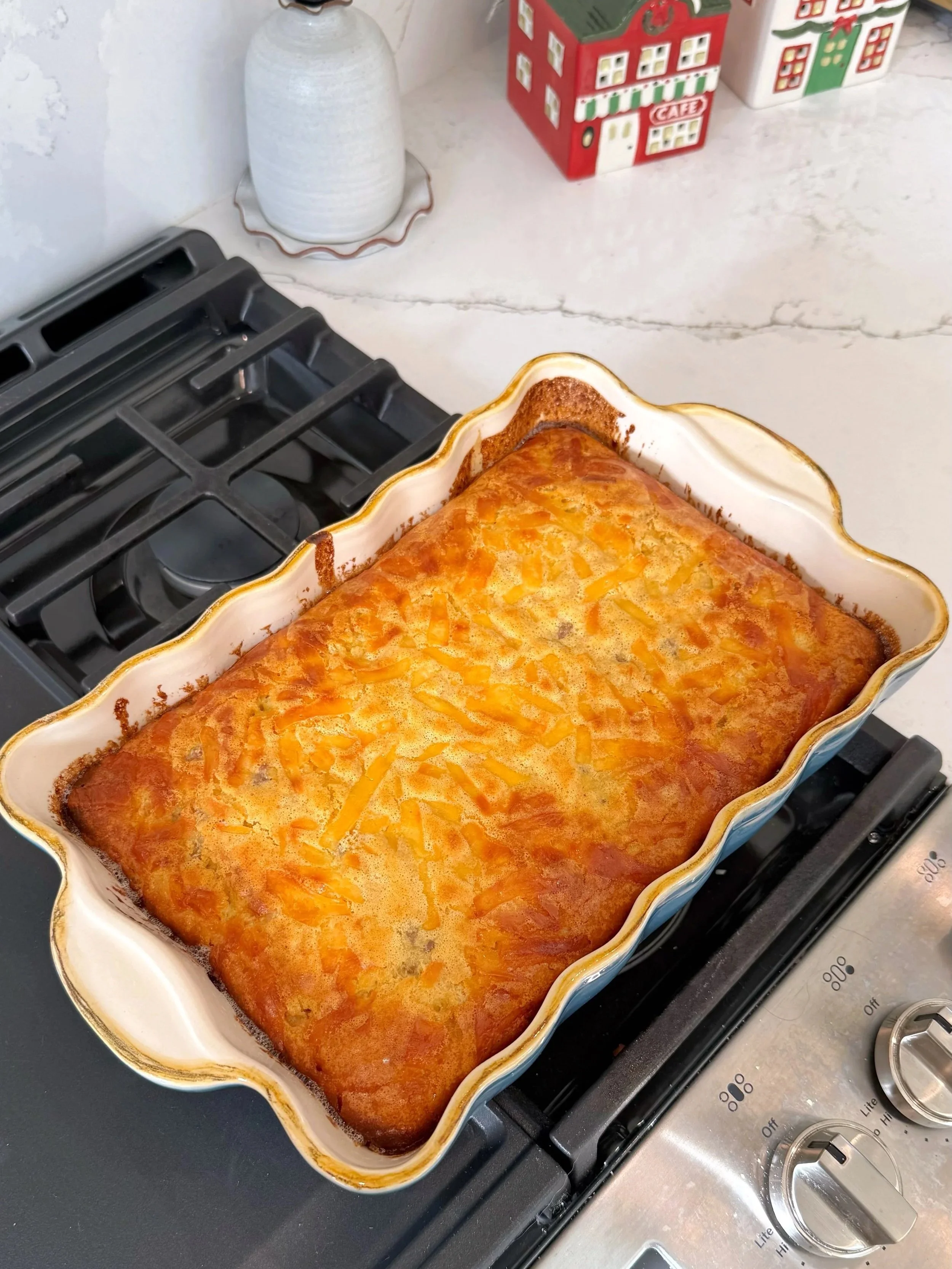 Sausage &amp; Cheddar McGriddle Bake