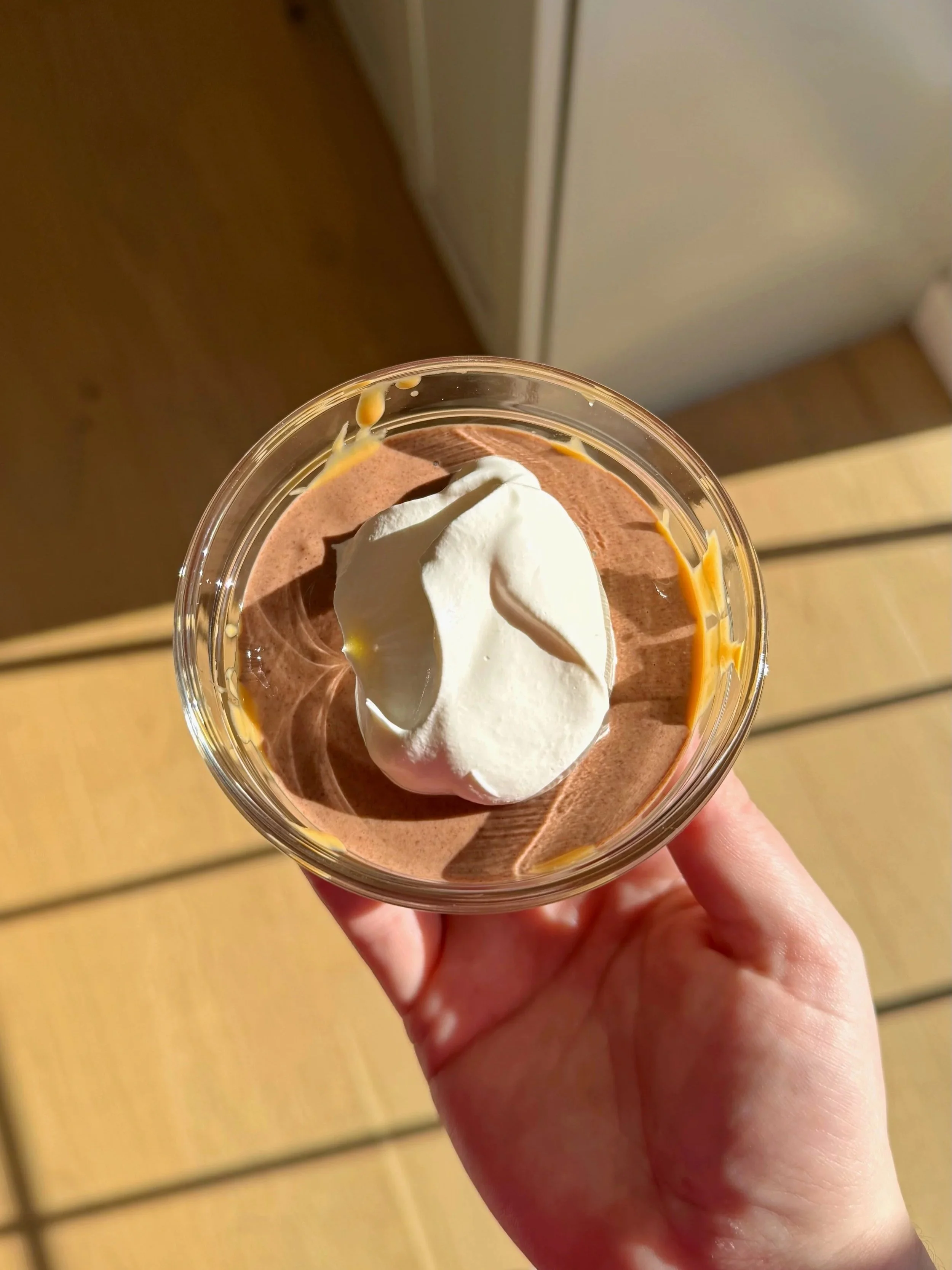 High Protein Chocolate Peanut Butter Mousse